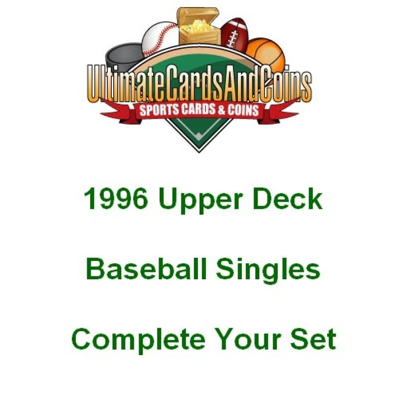 1996 Upper Deck Baseball Singles NM-MT 241-480 Complete Your Set - Image 1 of 1