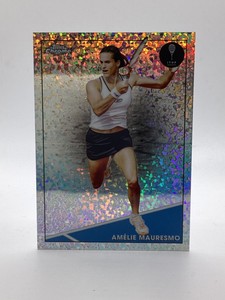 TOPPS TENNIS CHROME 2021 AMELIE MAURESMO PARALLEL 073/125