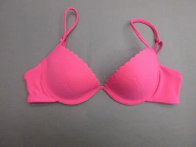34B RAMPAGE MUJER ROSA CON AROS ACOLCHADO CIERRE TRASERO DEMI SUJETADOR 1M Foto 1 de 4
