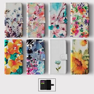 CASE FOR IPHONE 13 12 11 SE PRO MAX WALLET FLIP PHONE COVER FLORAL BEAUTIFUL