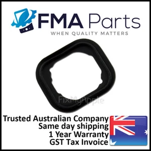 iPhone 6 6S Plus Home Button Rubber Gasket Holder Sticker Plastic Replacement - Photo 1 sur 2