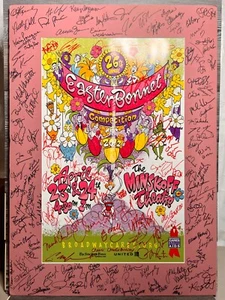 26TH ANNUAL EASTER BONNET COMPETITION, LARGE PRINT, CAST SIGNED, WINDOW CARD - Picture 1 of 10