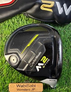 TaylorMade M2 D-TYPE 10.5 Driver Head Only Cosmetic dent w/Head Cover JAPAN F/S - Picture 1 of 16