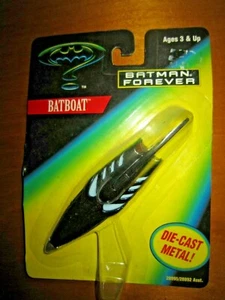 Vintage, 1995 Batman Forever Batboat, Die-Cast Metal, New In Original Package - Picture 1 of 8