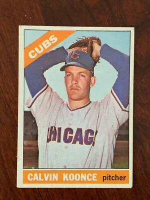 1966 Topps Baseball #278 - Calvin Koonce, Chicago Cubs - Ex - Image 1 of 2