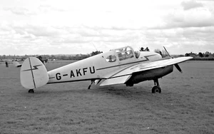 60X90MM ORIGINAL FLUGZEUG NEGATIV G-AKFU Meilen M.65 Gemini 1A #5381 - Bild 1 von 1