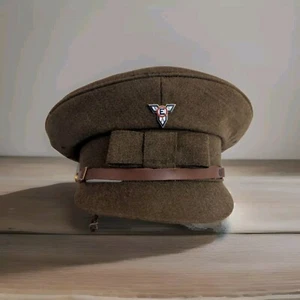 ENSA WWII Reenactors Uniform Service Peeked Cap 1940s Goodwood Revival fad WW2 - Picture 1 of 13