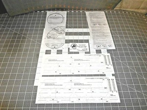 SKI-DOO HELMET 615.729B/079 STICKER KIT WHT/SIL/BLK 1 QUANTITY FREE SHIPPING - Picture 1 of 2