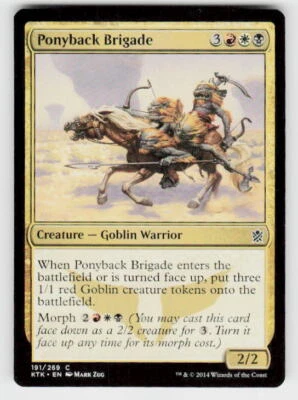 Khans of Tarkir #191 Ponyback Brigade - Image 1 of 2