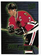 1996-97 Fleer Ultra Power Blueline #2 Chris Chelios /1082 (Chicago Blackhawks)