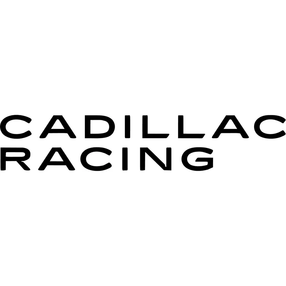 Cadillac Racing Vinyl Decal Car Window Tumbler Laptop Mirror Bike Flask - Image 1 of 1