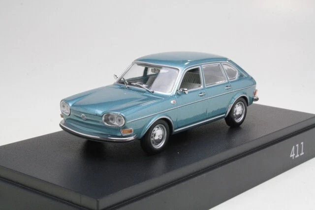 1/43 VOLKSWAGEN 411 TYPE 4 FASTBACK 1968 MINICHAMPS 4039378435073 - Immagine 1 di 1
