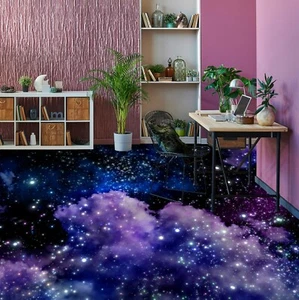 3D Starry Sky 61RAI11 Floor WallPaper Murals Wall Print Decal AJ WALL Fay - Picture 1 of 6