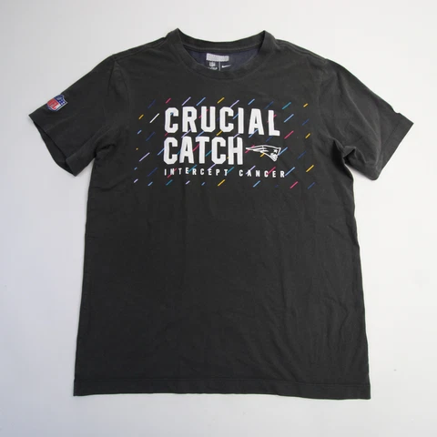 New England Patriots Nike NFL On Field Apparel Short Sleeve Shirt Men's Used Cover