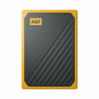 Western Digital WD Portable SSD 1TB USB3.0 Yellow Passport Go WDBMCG0010BYT-WESN - Image 1 of 4