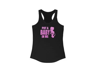 Camiseta sin mangas Breeding Kink Breed Me - Put a Baby in Me Silhouette ~ Camiseta sin mangas Foto 1 de 4
