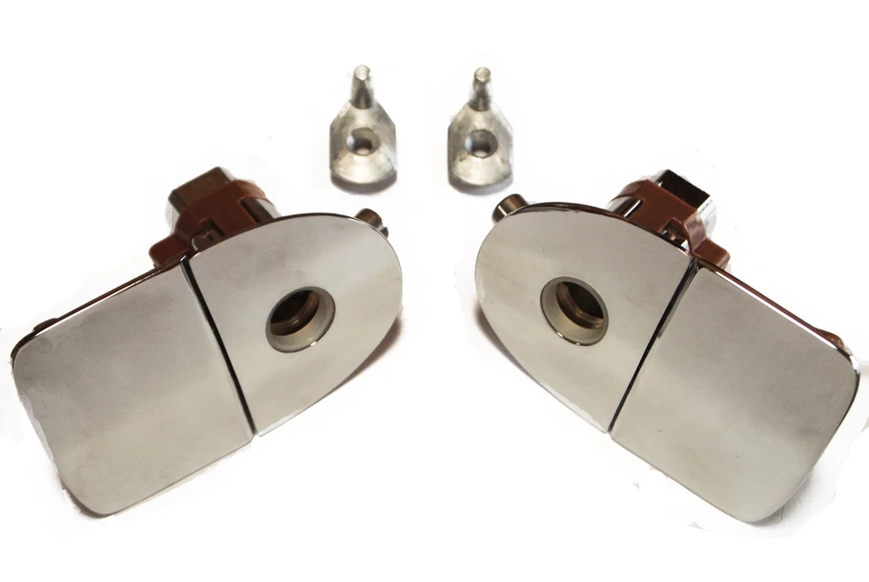 Par de manijas de puerta cromadas QSC Porsche 914 lado izquierdo y derecho totalmente nuevas Foto 1 de 1