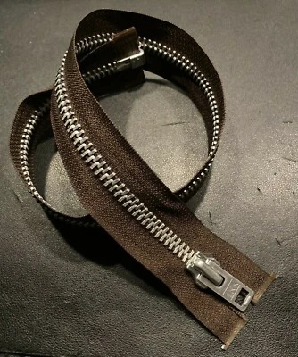 YKK 24" zipper Brown Heavy Duty - Image 1 of 4