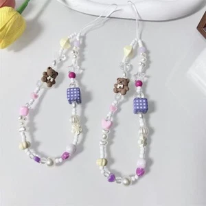 Cartoon Phone Chain Wrist Strap Bag Camera Pendant Phone Charm Accessories - Photo 1/6