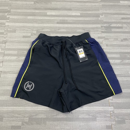 Under Armour UA 2 in 1 Run Anywhere Uomo Taglia Small 5" 1383235 Nero Blu $65