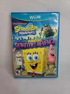 Wii U Spongebob Squarepants Planktons Robotic Revenge - Picture 1 of 3