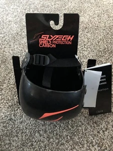 NWT Slytech Shield Protection Carbon Hand Guards Carbon M-XL BLACK RED BRAND NEW - Picture 1 of 7