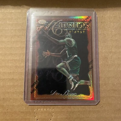 1996-97 Topps Finest Maestros Dee Brown #96 Boston Boston Celtics  - Image 1 of 2