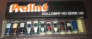 Lote de bombones H0 5 horch 853A y 6 Mercedes 170 S V en paquete de concesionario 1/87 - Imagen 1 de 4