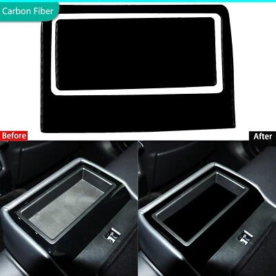 Panel de caja de almacenamiento trasero interior negro brillante para piano para Lexus GS GS350 12-20 Foto 1 de 4