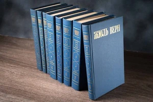 Жюль Верн Собрание сочинений в 8-ми томах (комплект) Библиотека "Огонек" Russian - Picture 1 of 24