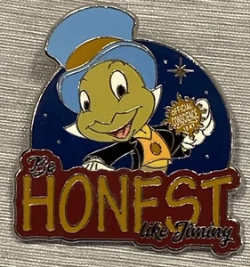 Disney Be You Series Mystery Pin Collection Jiminy Cricket Pinocchio Honest - Picture 1 of 4