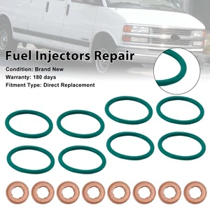 Junta tórica de inyector de combustible 97327722 para Chevy Express Fit Cadillac 94013303 - Imagen 1 de 12