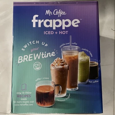 Frappe de una sola porción Mr. Coffee + cafetera helada con licuadora - NUEVA EN CAJA Foto 1 de 3
