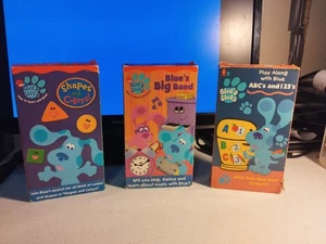 Blue's Clues Lot of 3 VHS - Nick Jr. - Picture 1 of 6