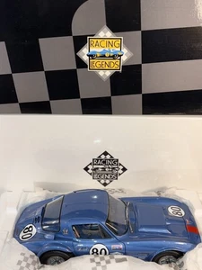 1:18 Exoto Racing Legends 1963 Corvette Grand Sport #80 Blue Coupe Diecast NIB - Picture 1 of 8