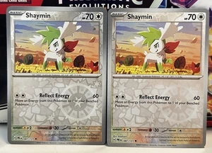 Pokemon Karte Prismatic Evolutions TCG Reverse Holo - Shaymin (087/131) - Bild 1 von 1