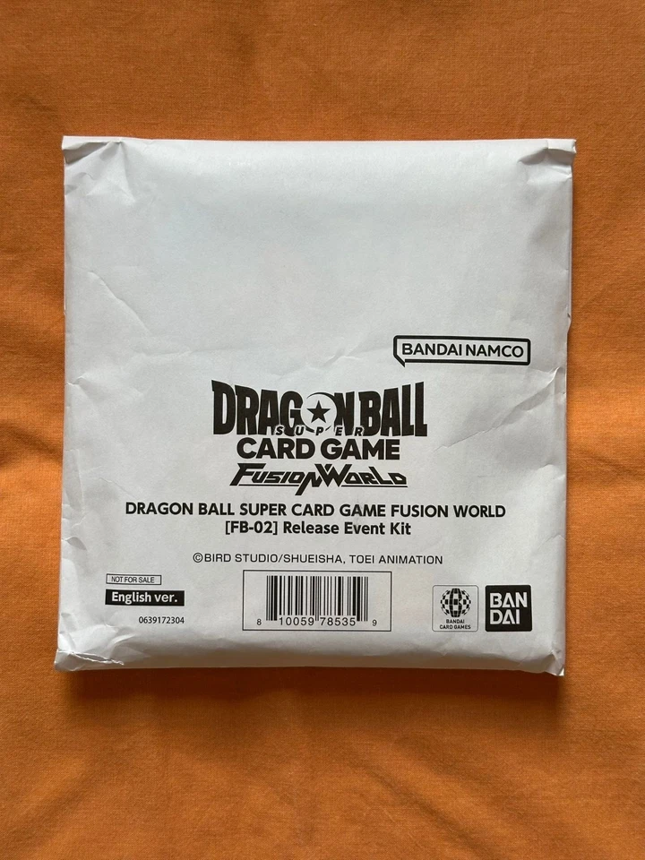 Dragon Ball Super Card Game Fusion World Release Event Kit FB-02 Englisch Sealed - Bild 1 von 1