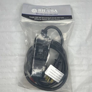 Cablaggio filo BH-USA 220v GFCI IN LINEA 3600 WATT 6FT - Foto 1 di 9