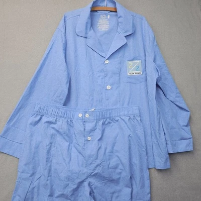 Equipo Zissou Pijama Hombre XL Azul Parte Superior e Inferior Fruta del Telar Disfraz Foto 1 de 4