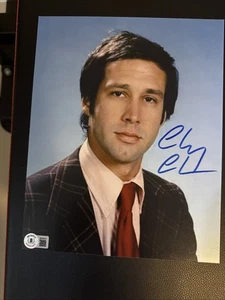 CHEVY CHASE AUTO signiert 8x10 FOTO Clark Griswold WEIHNACHTSFERIEN Beckett BAS - Bild 1 von 4