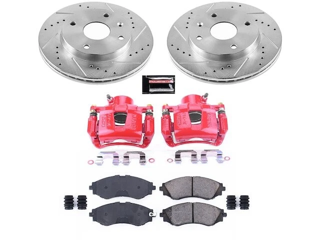 Kit de pastillas de freno delanteras y rotor para 04-08 Suzuki Forenza Reno VG33Z3 Foto 1 de 1