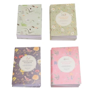  50 Pcs Notebook Small Flower Animal Mini Notepad Little Notebooks - Picture 1 of 12