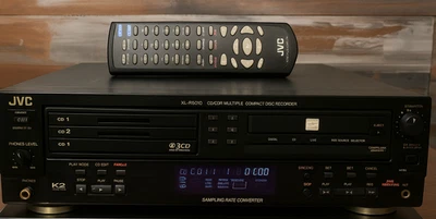 JVC XL-R5010 CD/CDR Multiple CD Recorder Burner W/ REMOTE *FULLY SERVICED - Image 1 of 4