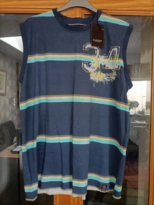 Older Boys Age 15/16 Years Size Vest Shirt St George Sleeveless Top Holiday - Picture 1 of 11