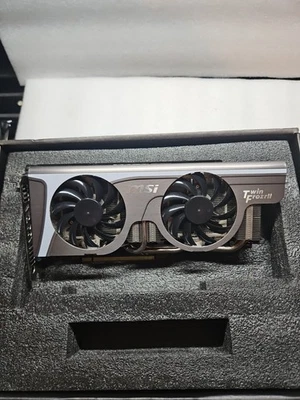 MSI NVIDIA GeForce GTX N465TX Twin Frozr II 1GB GDDR5. PCI Express 2.0 - Image 1 of 4
