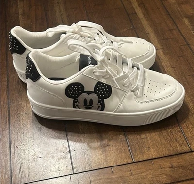 Desigual Disney’s Mickey Mouse Zapatillas Talla 10 Mujer’s Nuevas Sin Etiquetas Foto 1 de 4