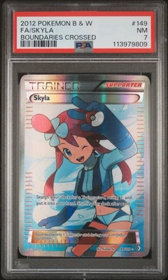 Pokemon 2012 PSA 7 Skyla Boundaries Crossed Card 149/149 new cert  - Image 1 of 3
