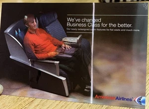 2007 AMERICAN AIRLINES Business Class Boeing 767 Mailer LENTICULAR - Picture 1 of 6