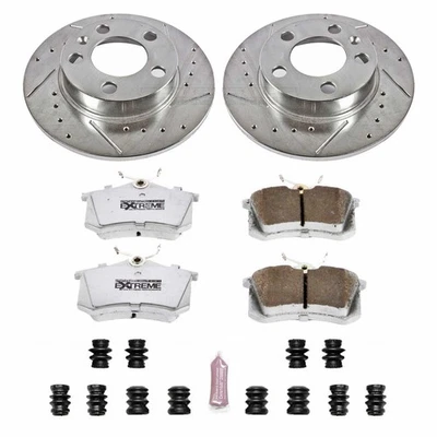 Kit de frenos Power Stop para Volkswagen Beetle 1998-2010 trasero Z26 Street Warrior Foto 1 de 4