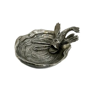Buccellati Italian 925 Silver Fish Form Small Dish Vide Poche - Picture 1 of 5